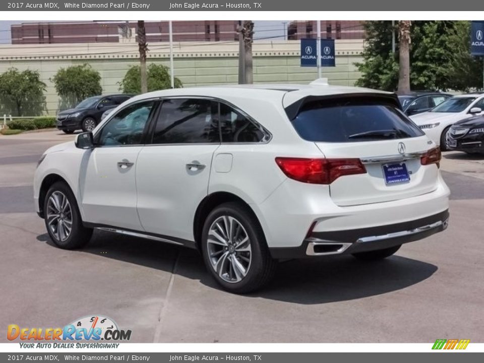 2017 Acura MDX White Diamond Pearl / Ebony Photo #5