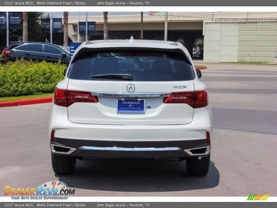 2017 Acura MDX White Diamond Pearl / Ebony Photo #6