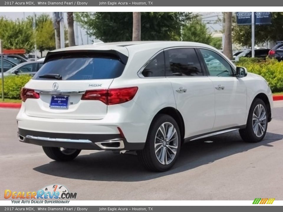 2017 Acura MDX White Diamond Pearl / Ebony Photo #7