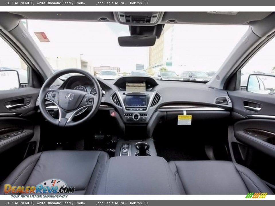 2017 Acura MDX White Diamond Pearl / Ebony Photo #9