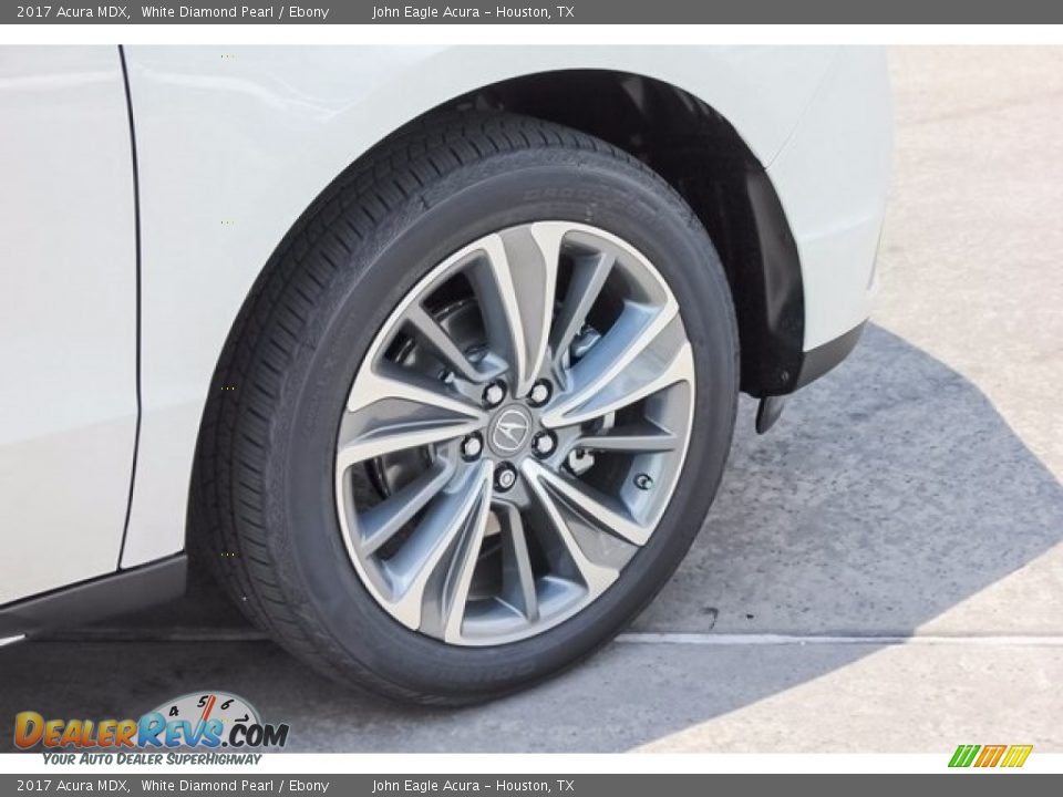 2017 Acura MDX White Diamond Pearl / Ebony Photo #12