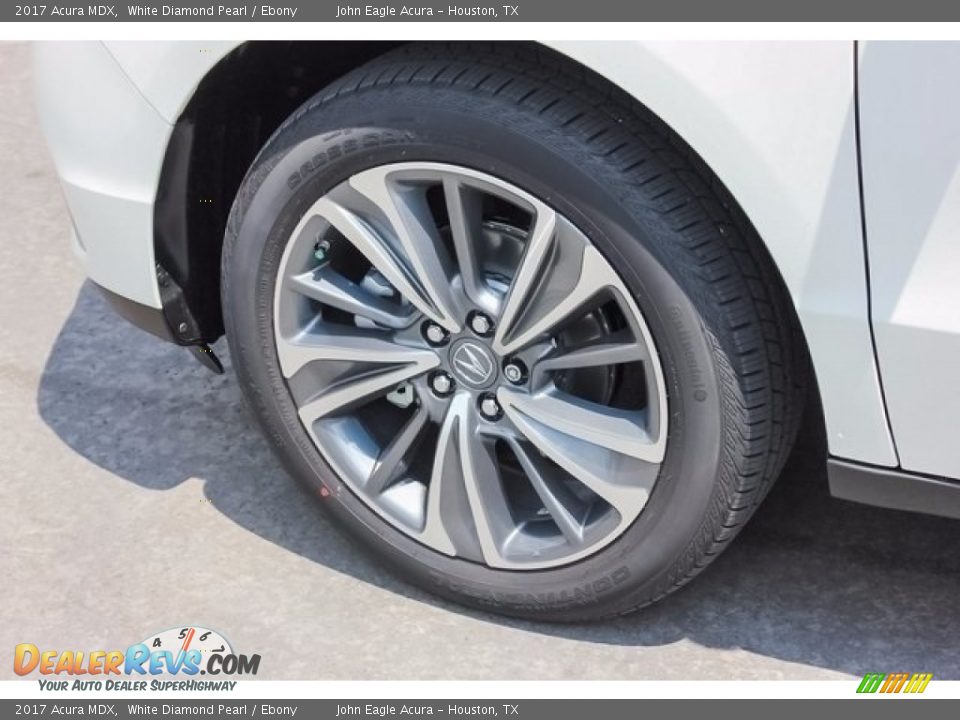2017 Acura MDX White Diamond Pearl / Ebony Photo #13
