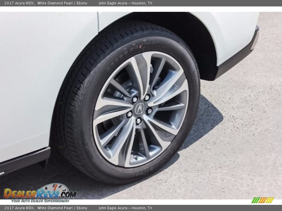 2017 Acura MDX White Diamond Pearl / Ebony Photo #14