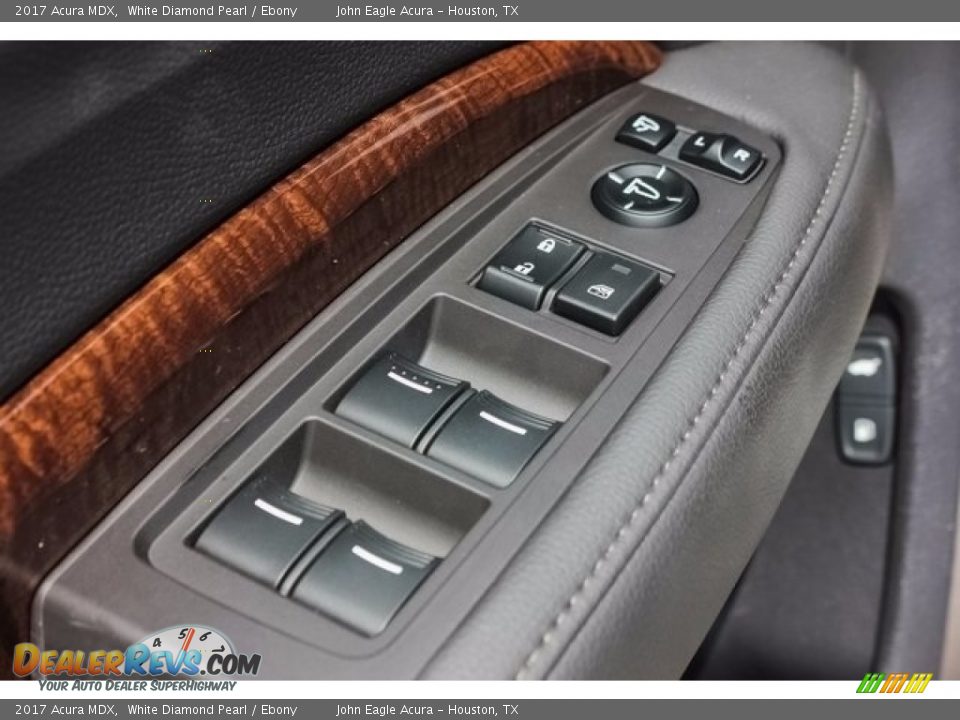 2017 Acura MDX White Diamond Pearl / Ebony Photo #15