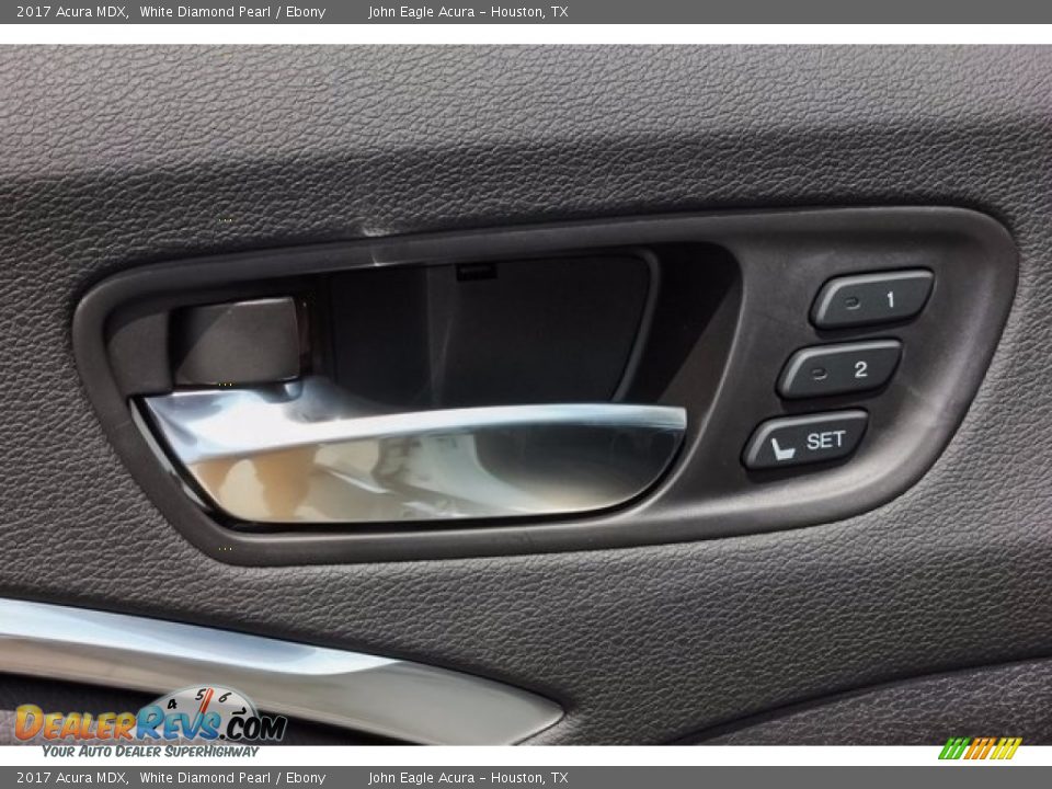 2017 Acura MDX White Diamond Pearl / Ebony Photo #17