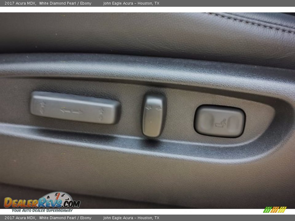 2017 Acura MDX White Diamond Pearl / Ebony Photo #18