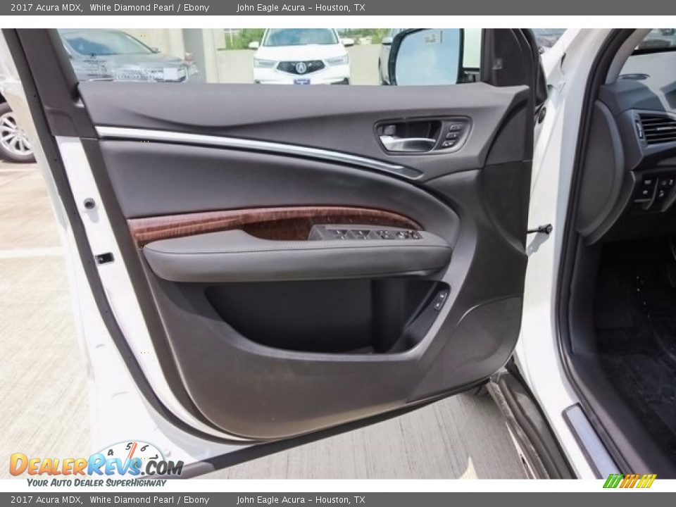 2017 Acura MDX White Diamond Pearl / Ebony Photo #20