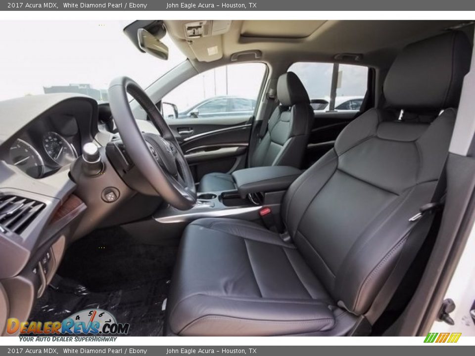 2017 Acura MDX White Diamond Pearl / Ebony Photo #21