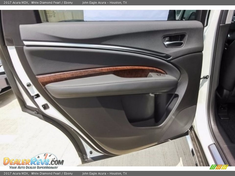 2017 Acura MDX White Diamond Pearl / Ebony Photo #22
