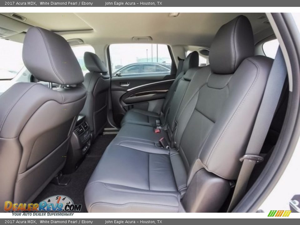 2017 Acura MDX White Diamond Pearl / Ebony Photo #23