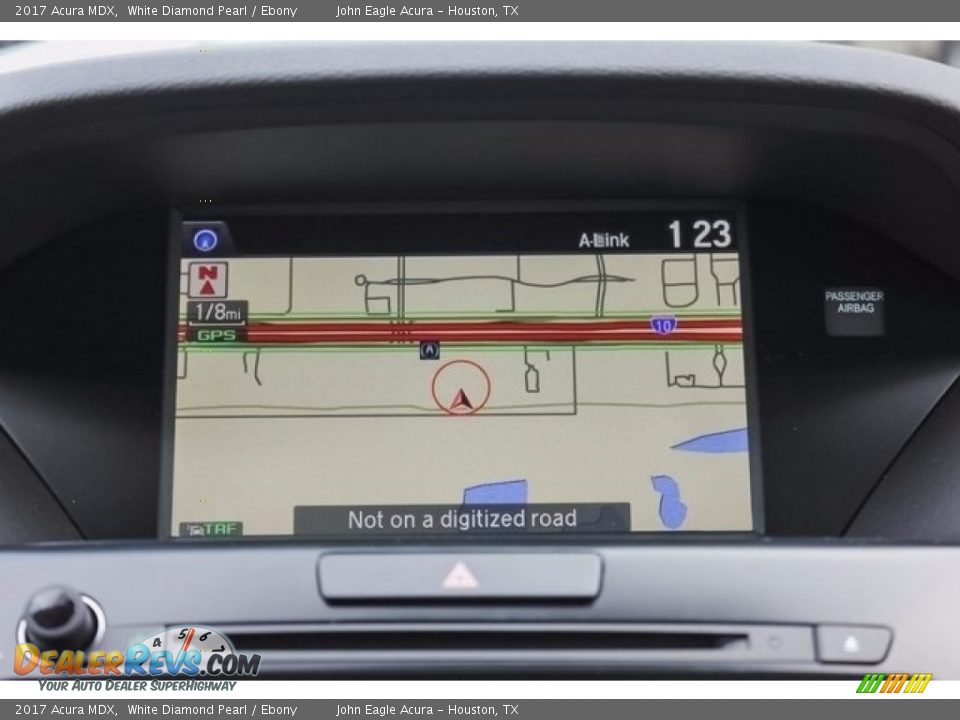 2017 Acura MDX White Diamond Pearl / Ebony Photo #36