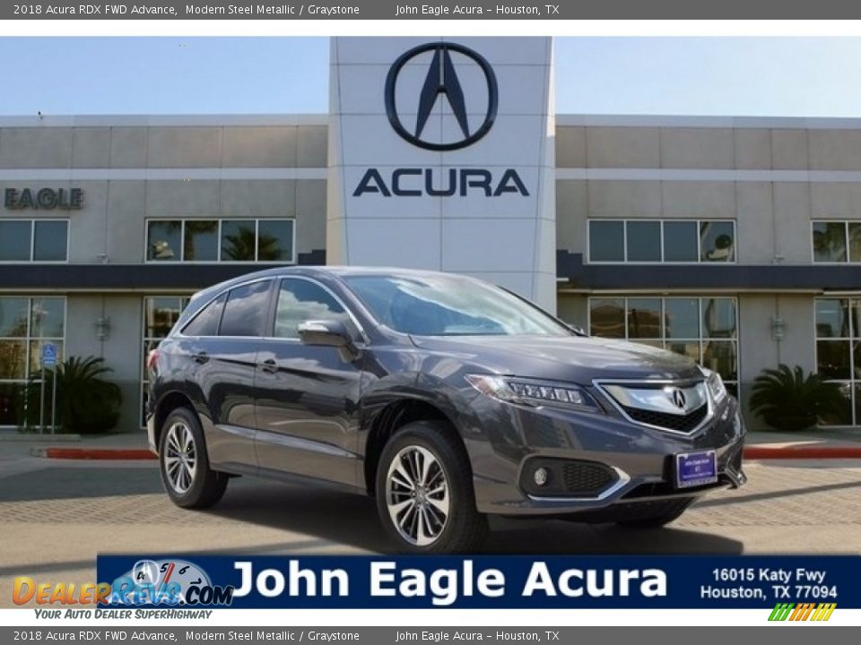 2018 Acura RDX FWD Advance Modern Steel Metallic / Graystone Photo #1