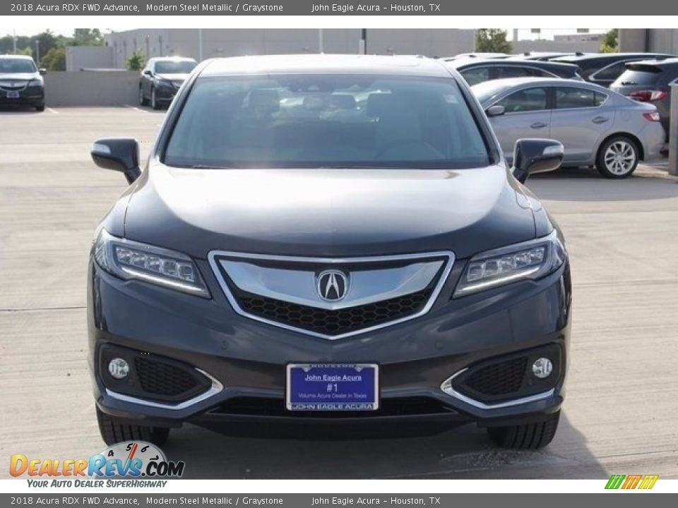 2018 Acura RDX FWD Advance Modern Steel Metallic / Graystone Photo #2
