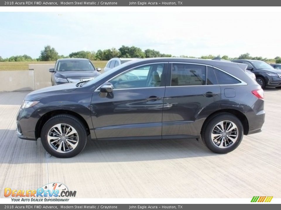 2018 Acura RDX FWD Advance Modern Steel Metallic / Graystone Photo #4