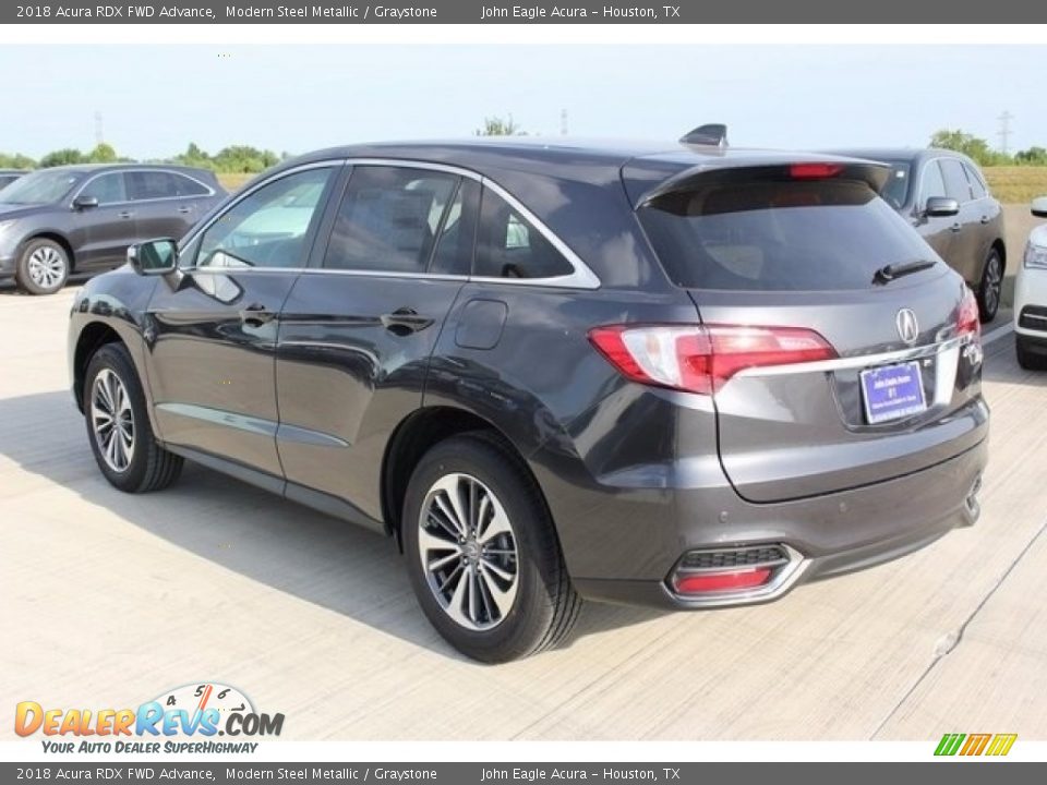 2018 Acura RDX FWD Advance Modern Steel Metallic / Graystone Photo #5