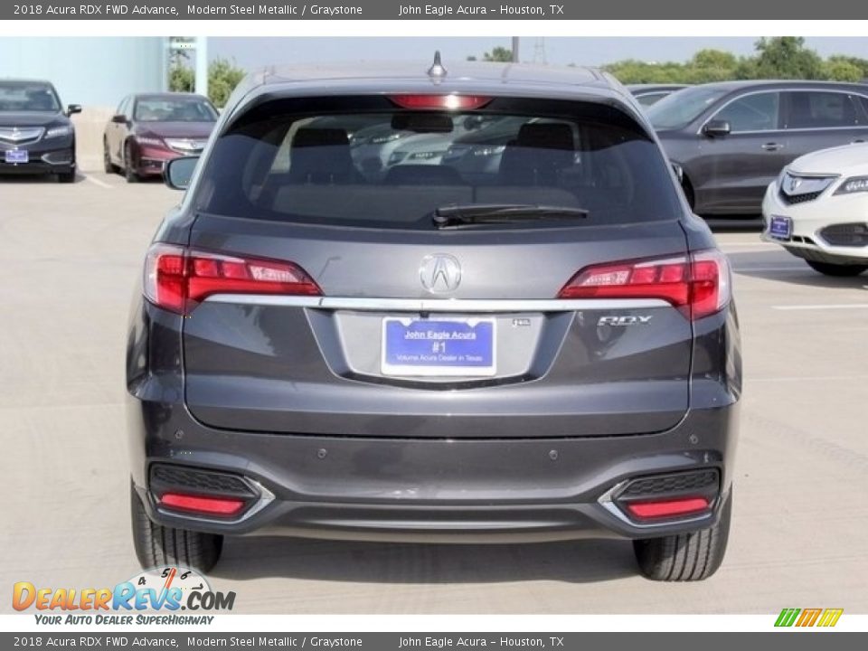 2018 Acura RDX FWD Advance Modern Steel Metallic / Graystone Photo #6