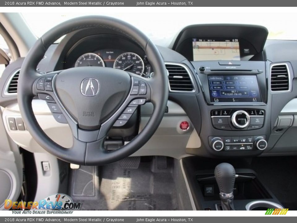 2018 Acura RDX FWD Advance Modern Steel Metallic / Graystone Photo #9