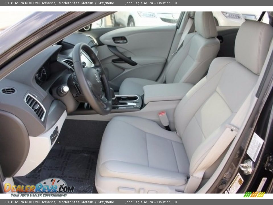 2018 Acura RDX FWD Advance Modern Steel Metallic / Graystone Photo #15