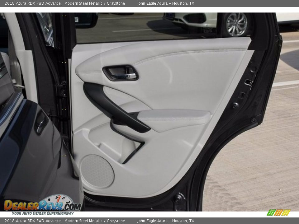 2018 Acura RDX FWD Advance Modern Steel Metallic / Graystone Photo #21