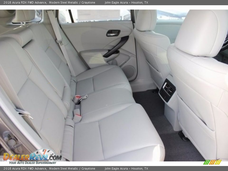 2018 Acura RDX FWD Advance Modern Steel Metallic / Graystone Photo #22