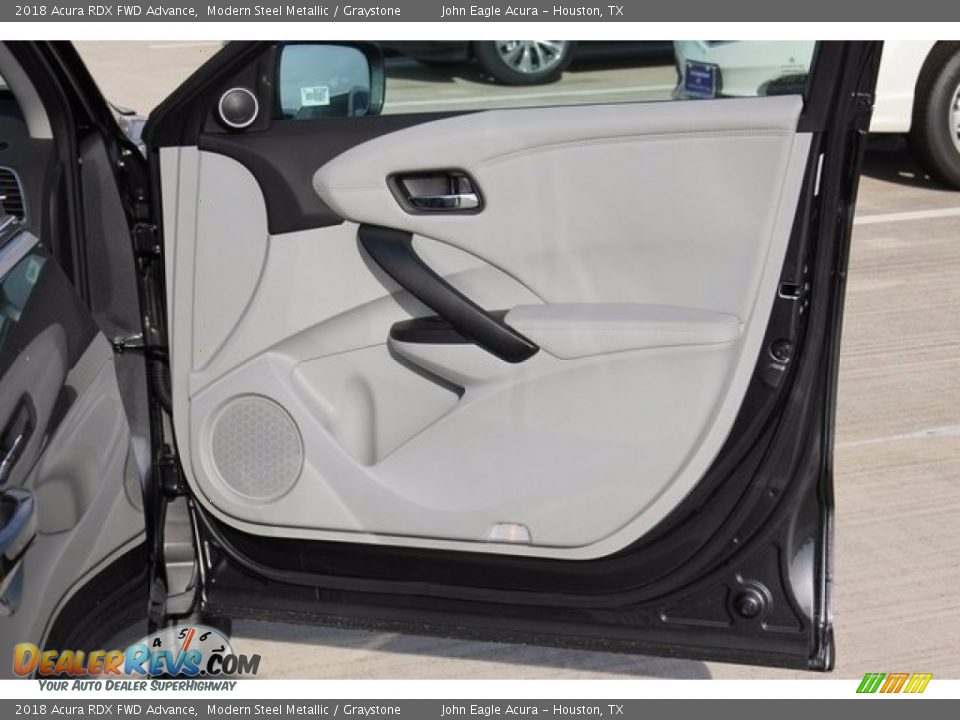 2018 Acura RDX FWD Advance Modern Steel Metallic / Graystone Photo #23