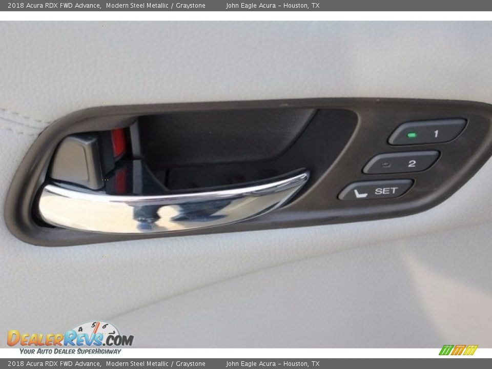 2018 Acura RDX FWD Advance Modern Steel Metallic / Graystone Photo #26