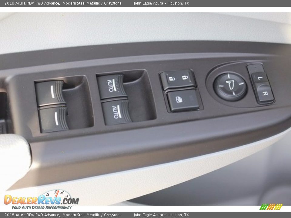 2018 Acura RDX FWD Advance Modern Steel Metallic / Graystone Photo #27