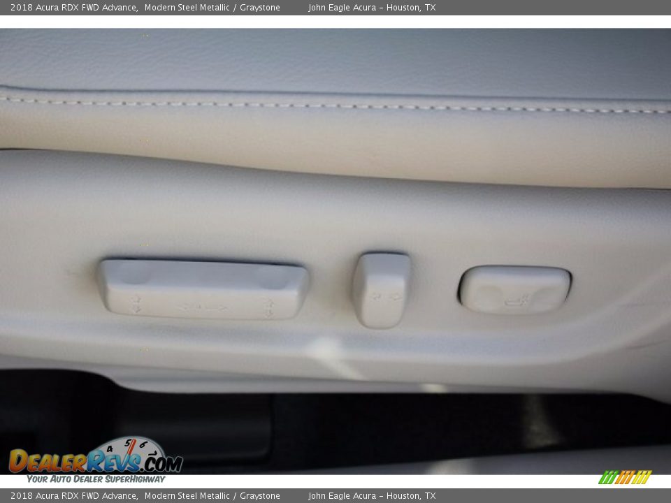 2018 Acura RDX FWD Advance Modern Steel Metallic / Graystone Photo #28