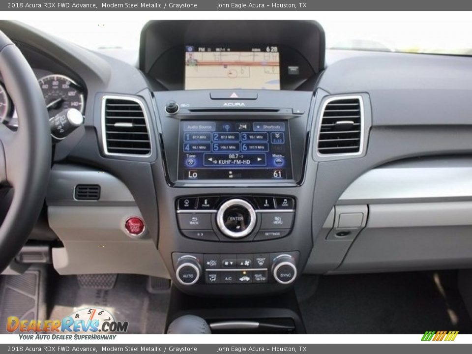 2018 Acura RDX FWD Advance Modern Steel Metallic / Graystone Photo #30