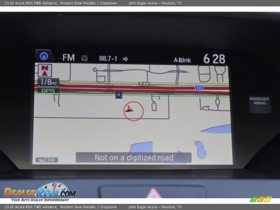 2018 Acura RDX FWD Advance Modern Steel Metallic / Graystone Photo #31