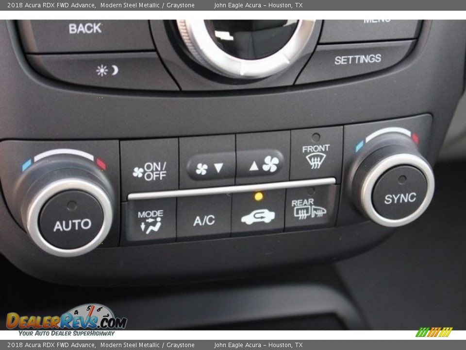 2018 Acura RDX FWD Advance Modern Steel Metallic / Graystone Photo #34