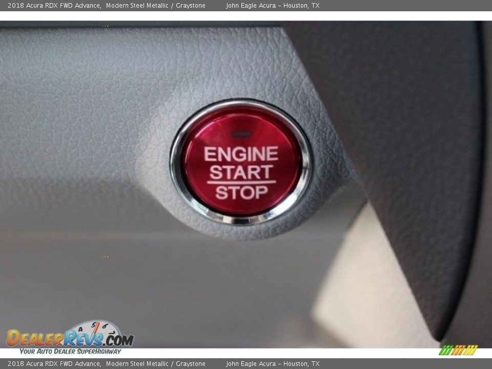 2018 Acura RDX FWD Advance Modern Steel Metallic / Graystone Photo #35