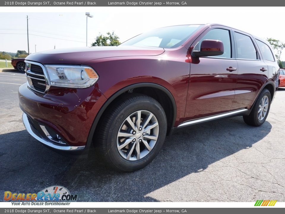 2018 Dodge Durango SXT Octane Red Pearl / Black Photo #1