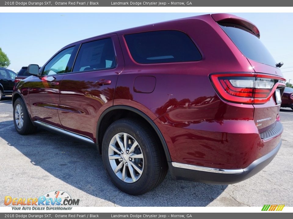 2018 Dodge Durango SXT Octane Red Pearl / Black Photo #2