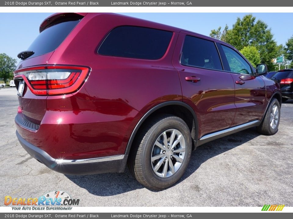 2018 Dodge Durango SXT Octane Red Pearl / Black Photo #3