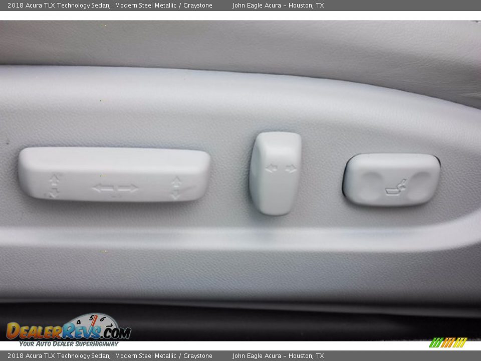 2018 Acura TLX Technology Sedan Modern Steel Metallic / Graystone Photo #13