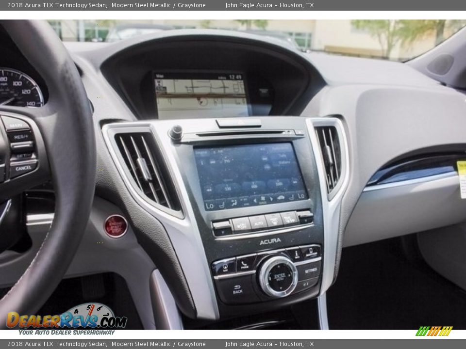 2018 Acura TLX Technology Sedan Modern Steel Metallic / Graystone Photo #32