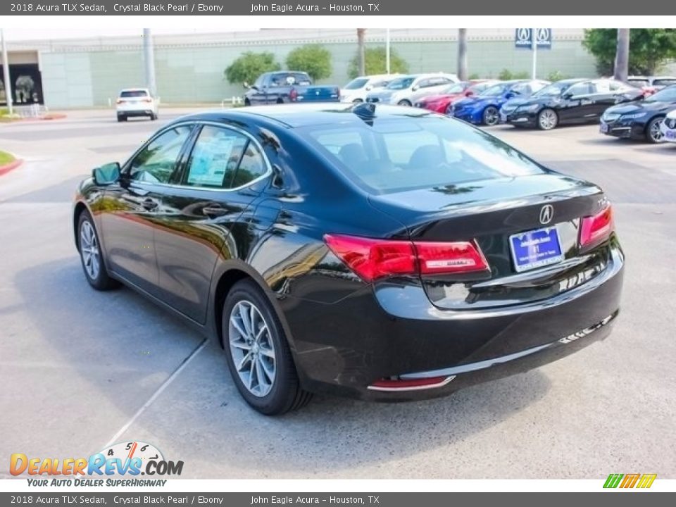 2018 Acura TLX Sedan Crystal Black Pearl / Ebony Photo #5
