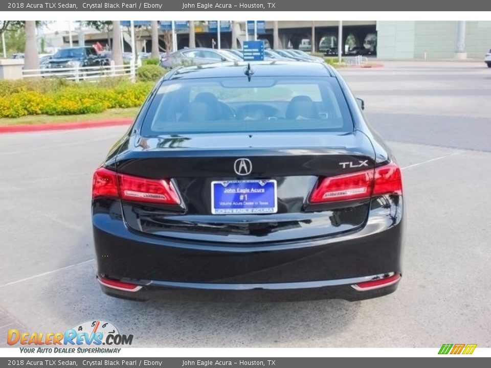 2018 Acura TLX Sedan Crystal Black Pearl / Ebony Photo #6