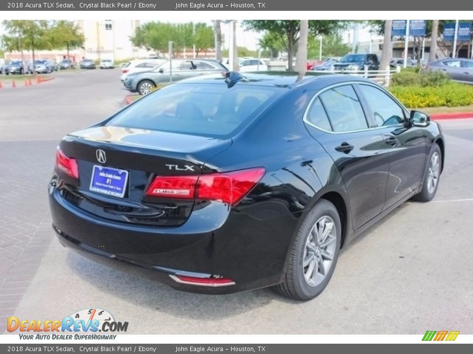 2018 Acura TLX Sedan Crystal Black Pearl / Ebony Photo #7