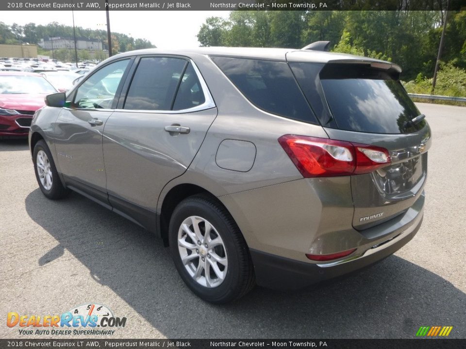 2018 Chevrolet Equinox LT AWD Pepperdust Metallic / Jet Black Photo #3