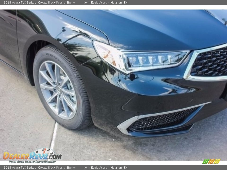 2018 Acura TLX Sedan Crystal Black Pearl / Ebony Photo #10