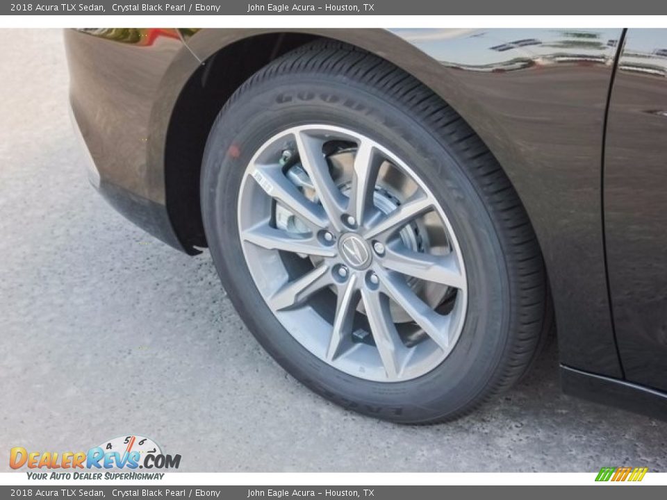 2018 Acura TLX Sedan Crystal Black Pearl / Ebony Photo #14