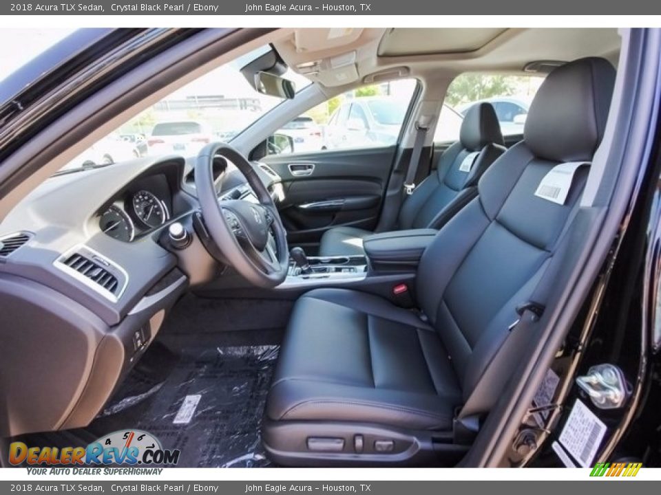 2018 Acura TLX Sedan Crystal Black Pearl / Ebony Photo #19