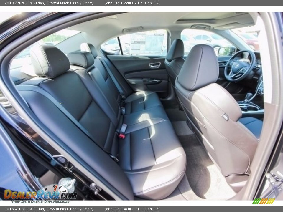 2018 Acura TLX Sedan Crystal Black Pearl / Ebony Photo #24