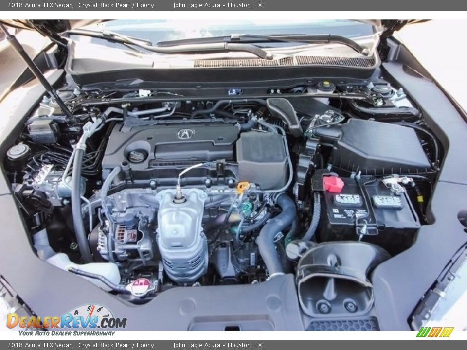 2018 Acura TLX Sedan Crystal Black Pearl / Ebony Photo #27