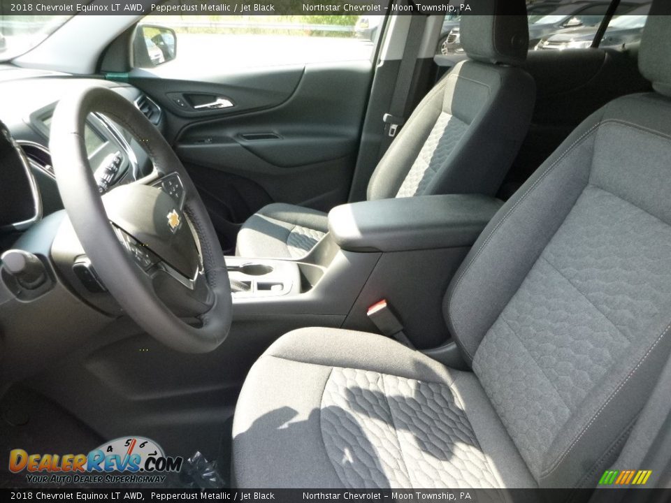 2018 Chevrolet Equinox LT AWD Pepperdust Metallic / Jet Black Photo #14