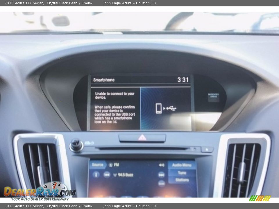 2018 Acura TLX Sedan Crystal Black Pearl / Ebony Photo #29