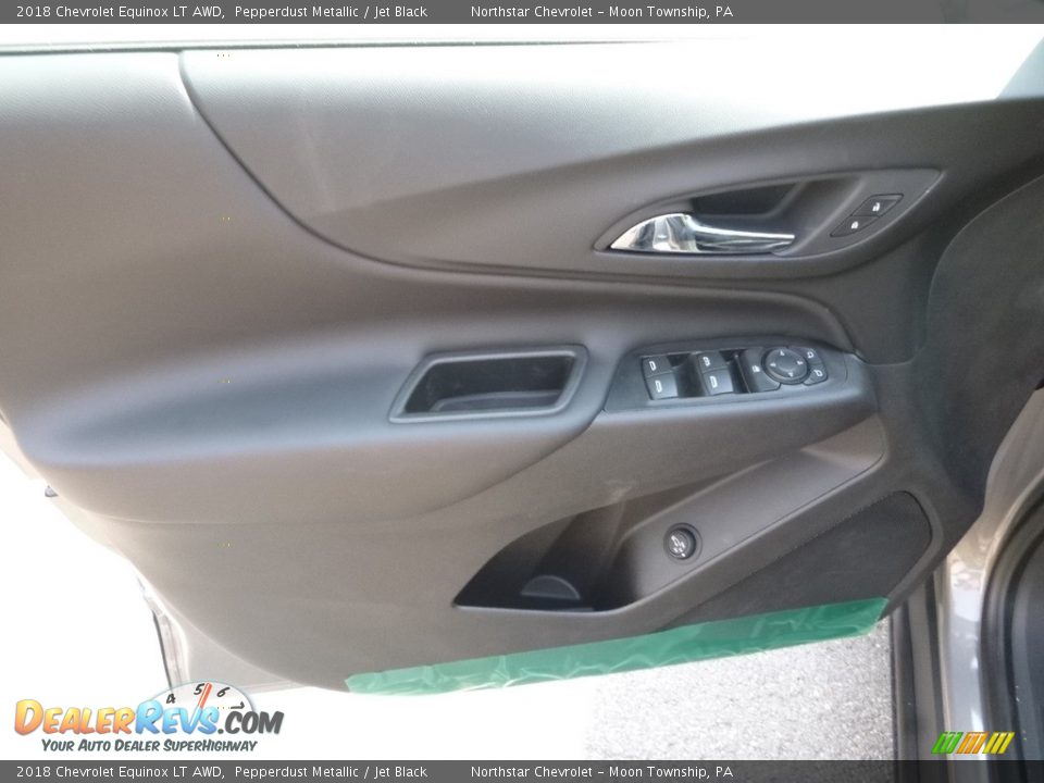 2018 Chevrolet Equinox LT AWD Pepperdust Metallic / Jet Black Photo #15