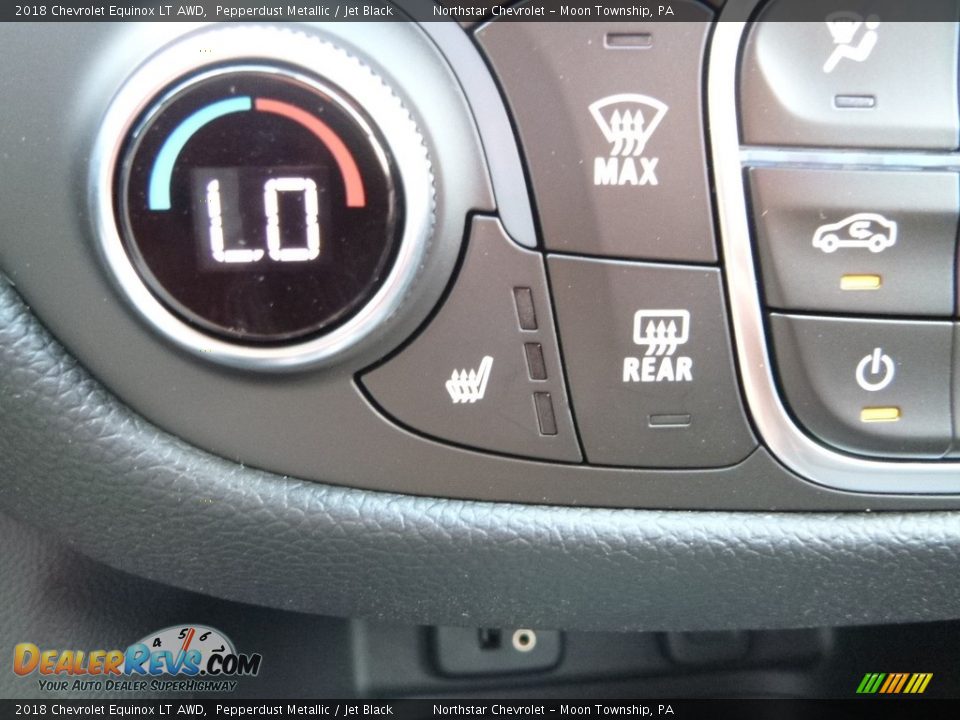 2018 Chevrolet Equinox LT AWD Pepperdust Metallic / Jet Black Photo #19